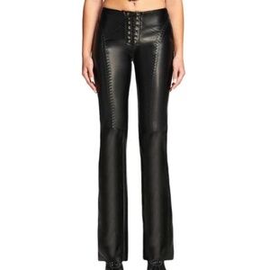 I.AM.GIA 'Rima' Pants with Front Tie in Black